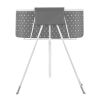 Portable Dog Bathtub, Elevated & Foldable Space-saving Pet Shower Station with Efficient Drainage