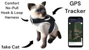 Get Accurate Pet Locations w/ Pet Tracker Realtime Dog Collar GPS Tracker Size:M