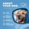 Hemp Calming Chews for Dogs Anxiety Dog Calming Treats with Melatonin Valerian Root Chamomile Extract & Vitamin B Complex Canine Chews for Vet Visits