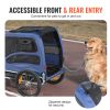 Dog Bike Trailer, Supports up to 100 lbs, Pet Cart Bicycle Carrier, Easy Folding Frame with Quick Release Wheels, Universal Bicycle Coupler