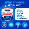 Probiotics for Dogs Support Gut Health Itchy Skin Allergies Immunity Yeast Balance Dog Probiotics and Digestive Enzymes with Prebiotics Reduce Diarrhe