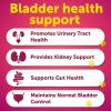Dog UTI Treatment Cranberry Supplement and Bladder Control for Dogs UTI Chewable Treats (2 Pack) 240 Chews for Kidney Support Bladder Stones Urinary T