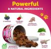 Dog UTI Treatment Cranberry Supplement and Bladder Control for Dogs UTI Chewable Treats (2 Pack) 240 Chews for Kidney Support Bladder Stones Urinary T